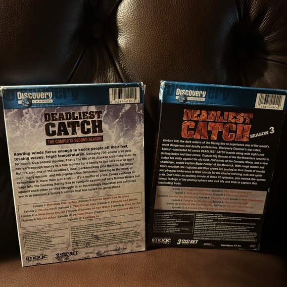 $5 bundled - Deadliest Catch the Complete Second Season and Season 3 DVDs - Picture 2 of 8